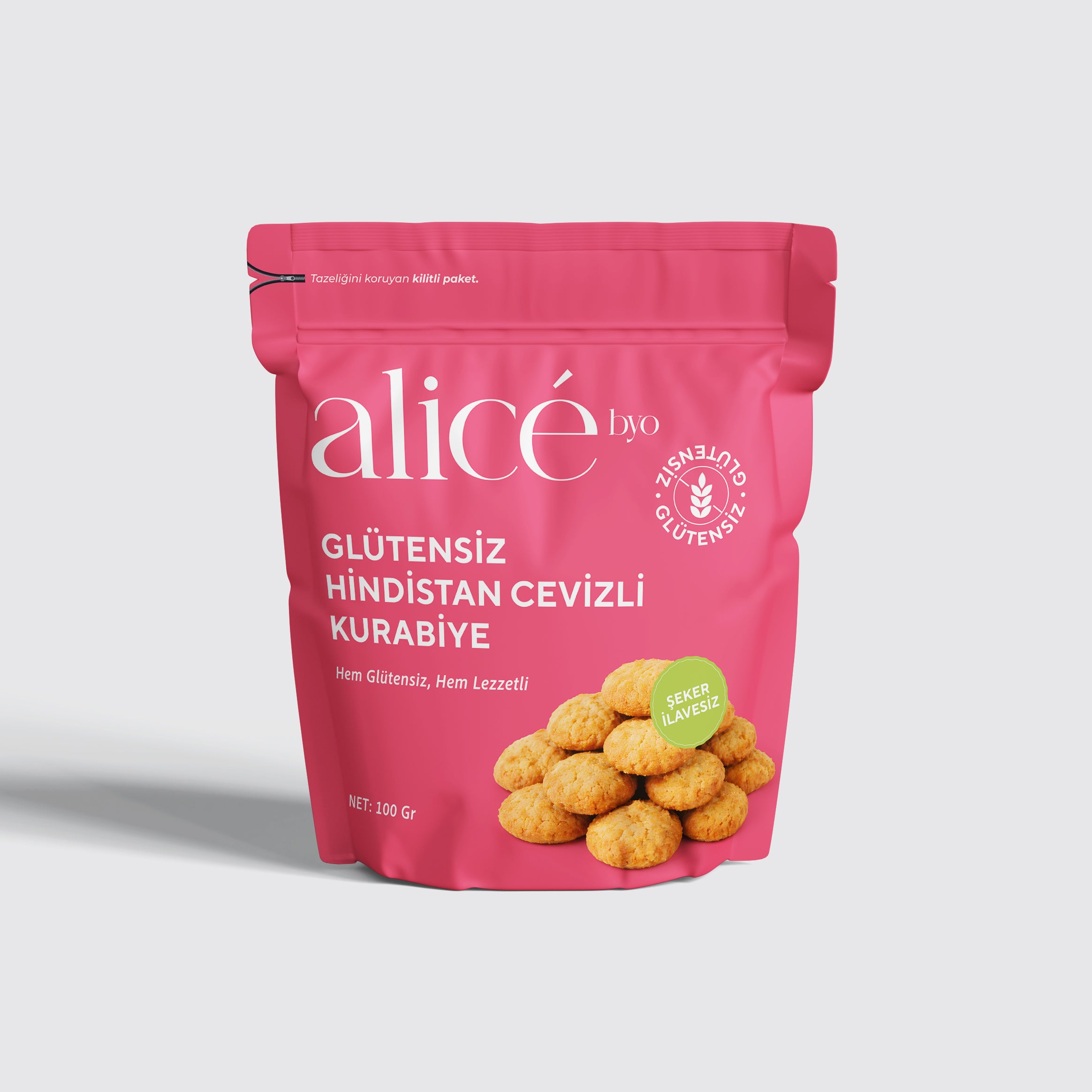 GLÜTENSİZ HİNDİSTAN CEVİZLİ KURABİYE