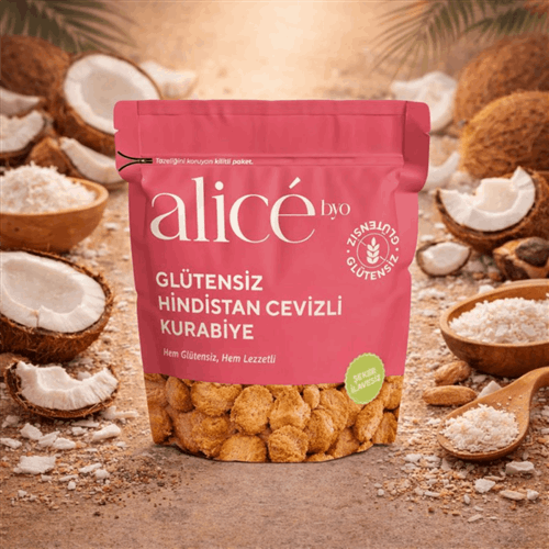 GLÜTENSİZ HİNDİSTAN CEVİZLİ KURABİYE