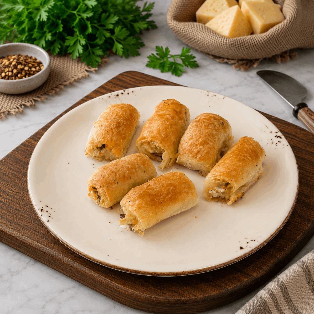 TEREYAĞLI MİNİ PARMAK BÖREK