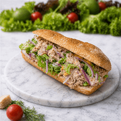 SEZAR SOSLU TON BALIKLI SANDWICH