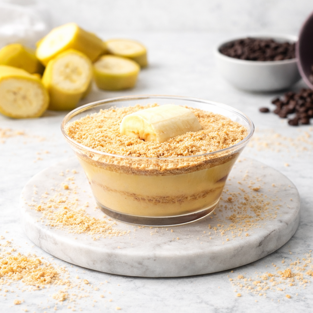 MUZLU BİSKÜVİLİ MUHALLEBİ