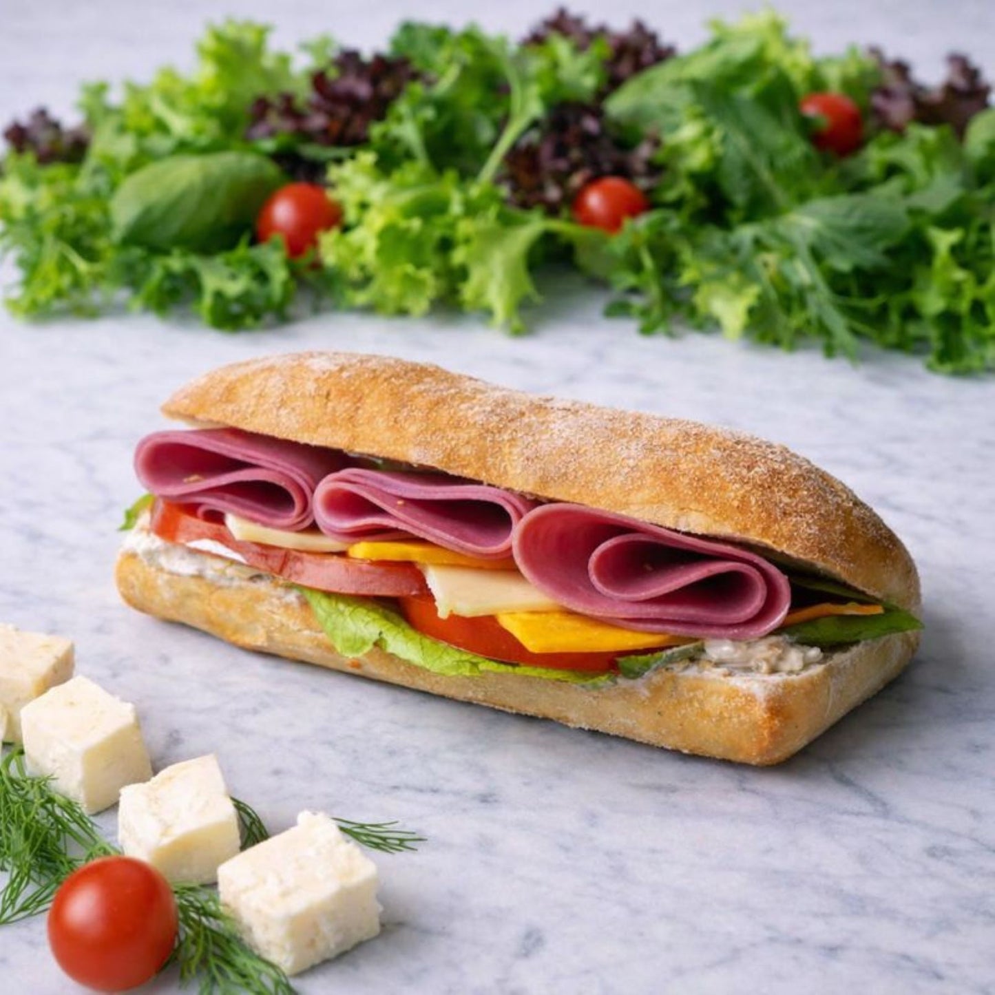 DANA JAMBON KAŞAR SANDWİCH