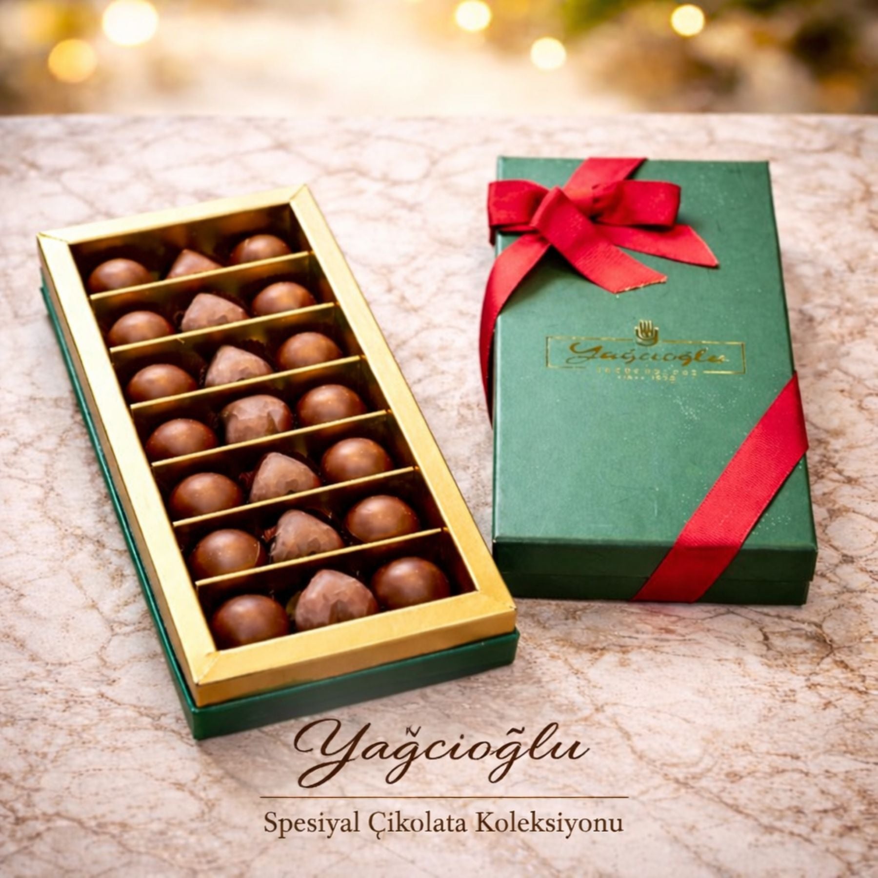 Dikdörtgen Yeşil Spesiyal Kutu