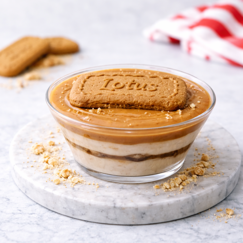 LOTUSLU BİSKÜVİLİ MUHALLEBİ