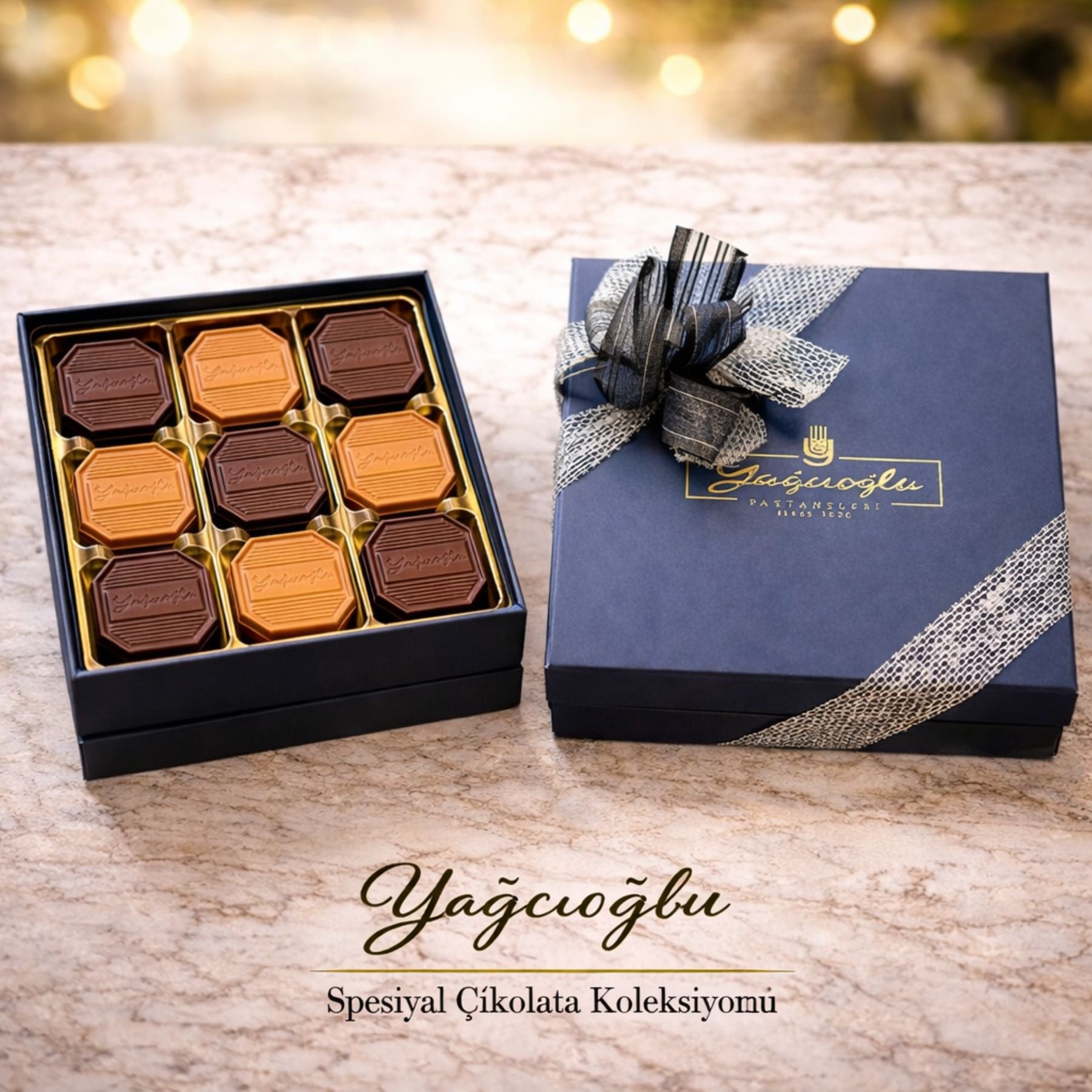 Madlen Kare Küçük Kutu 4'lü