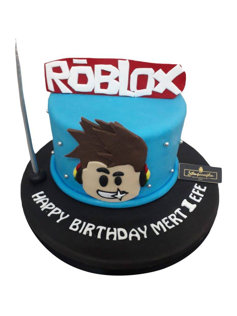 Röblox Temalı Pasta Yağcıoğlu Pastaneleri